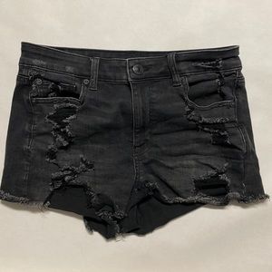 American Eagle next level stretch high rise Shorty size 10